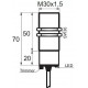 Kapacitní snímač K01G30PSC, M30, 20mm, PNP, NO/NC